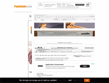 Tablet Screenshot of pantacake.com